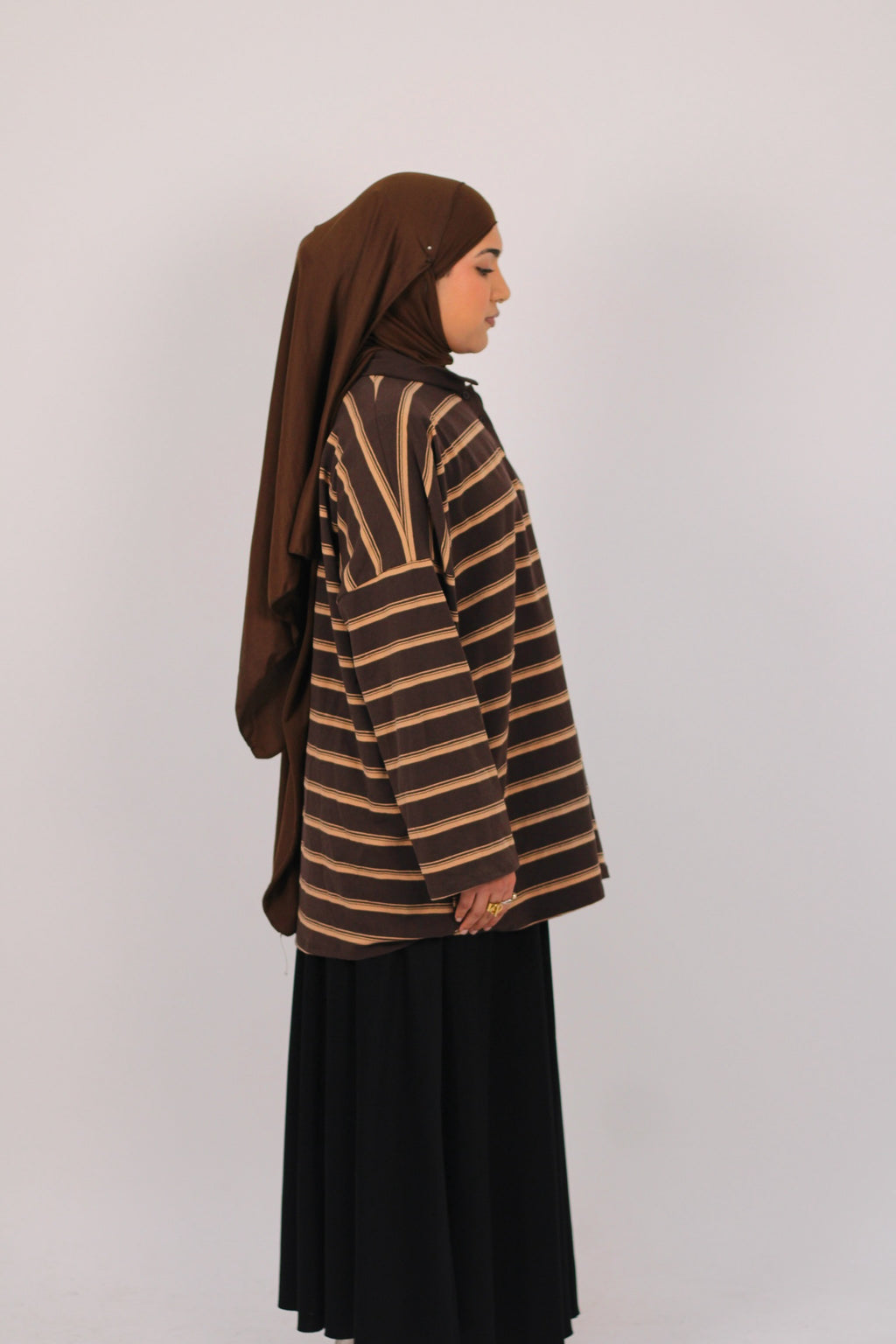 Polo rayures - choco