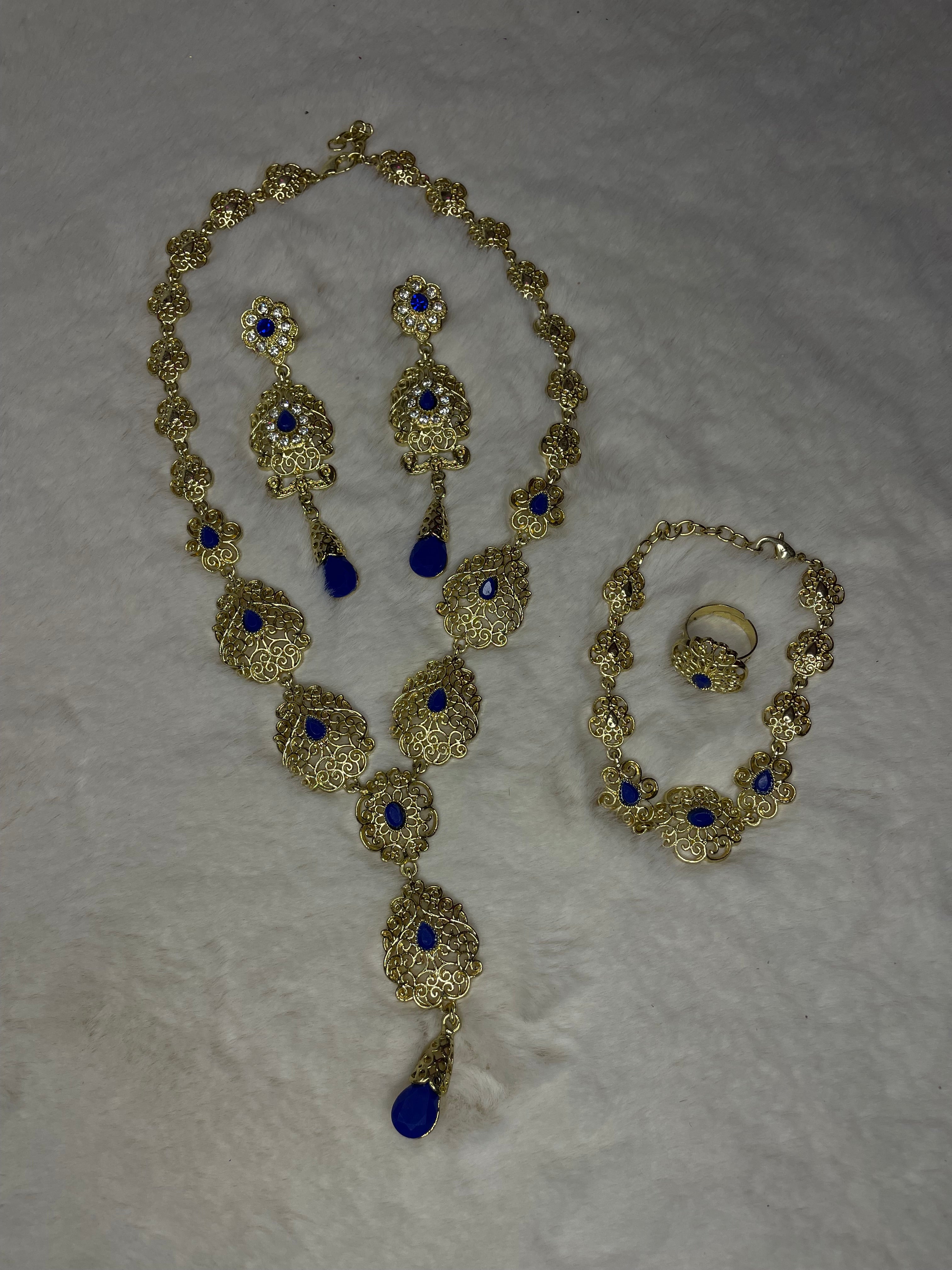 Ensemble de bijoux - Bleu