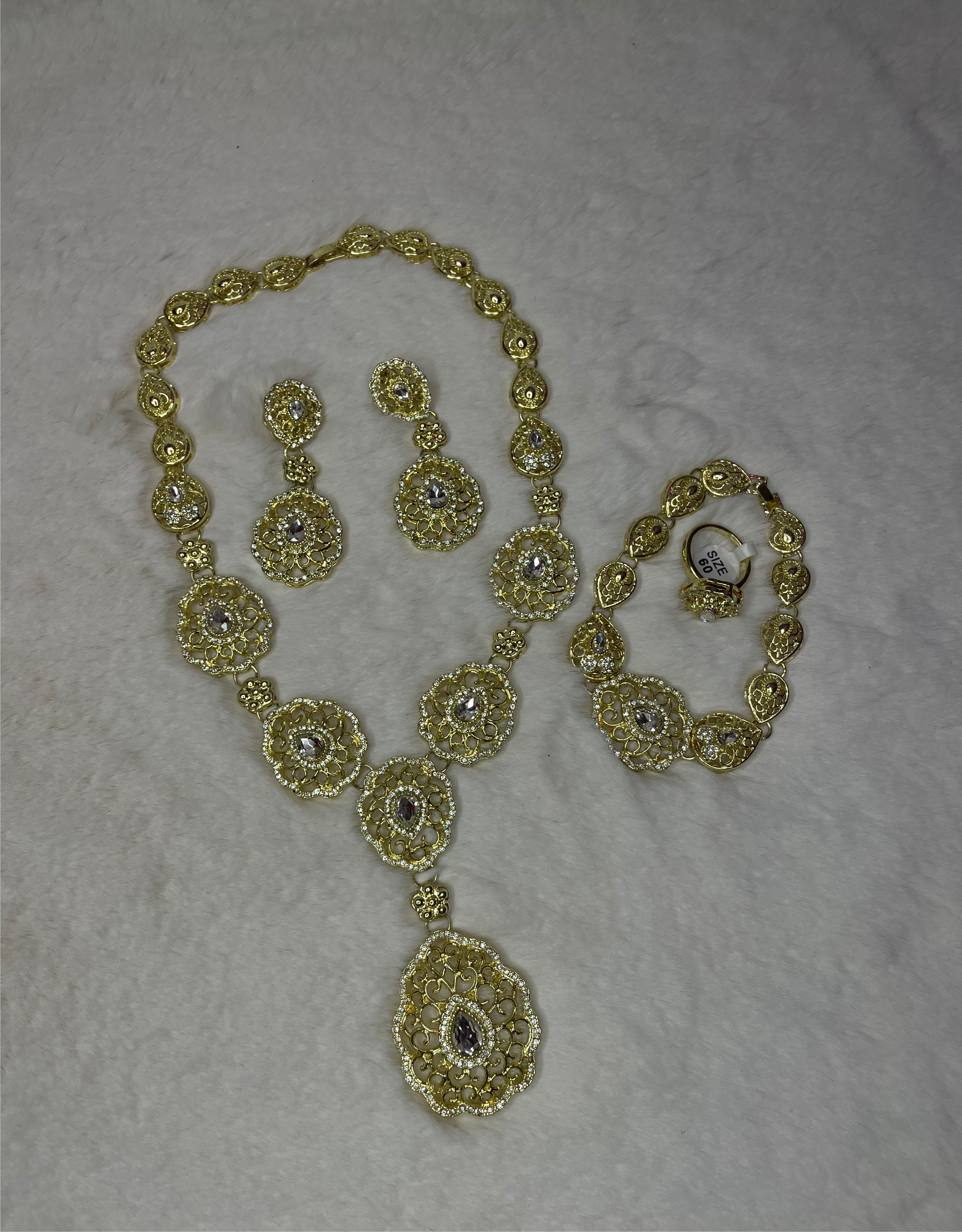 Ensemble de bijoux - Blanc