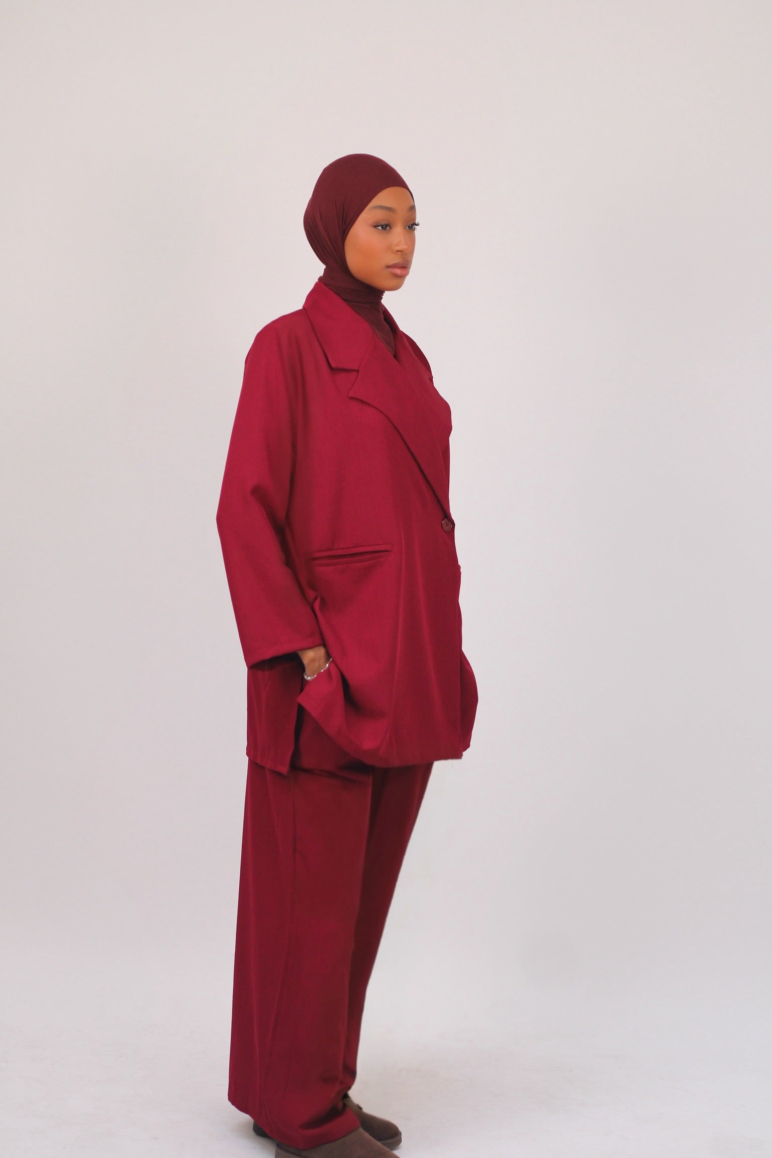 Tailleur - Rouge
