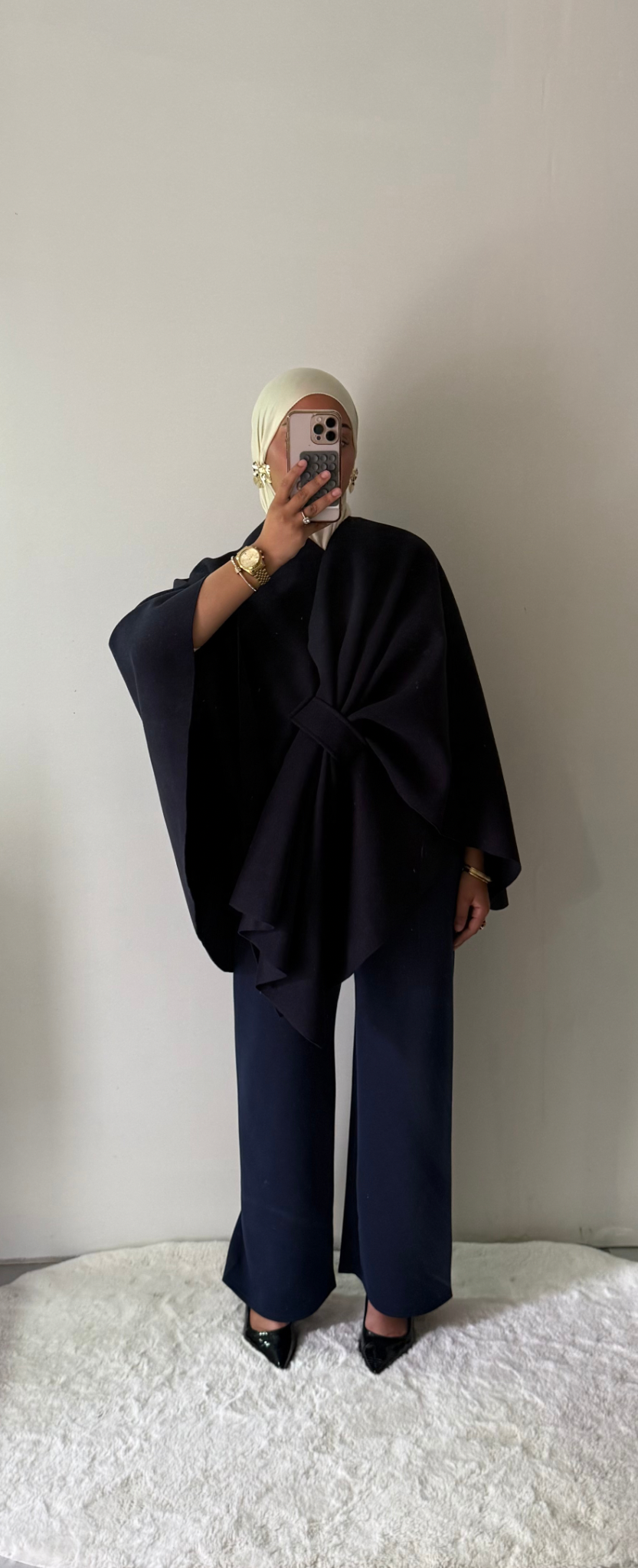 Cape à nœud large - Bleu Marine