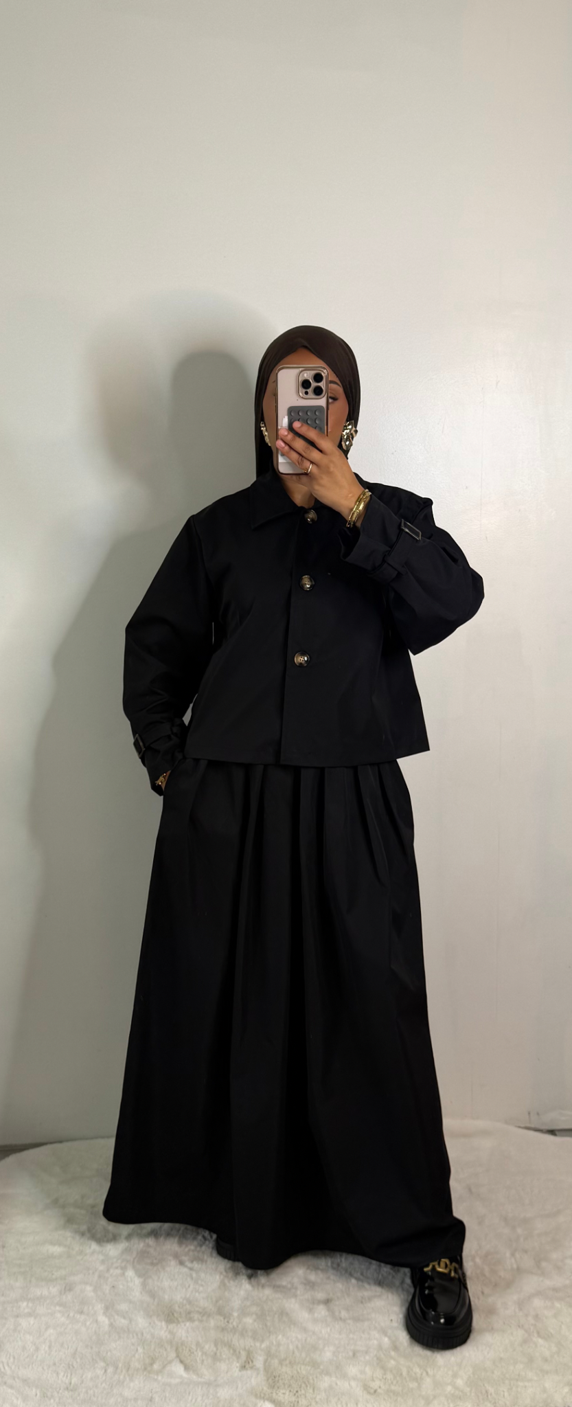 Ensemble trench - Noir