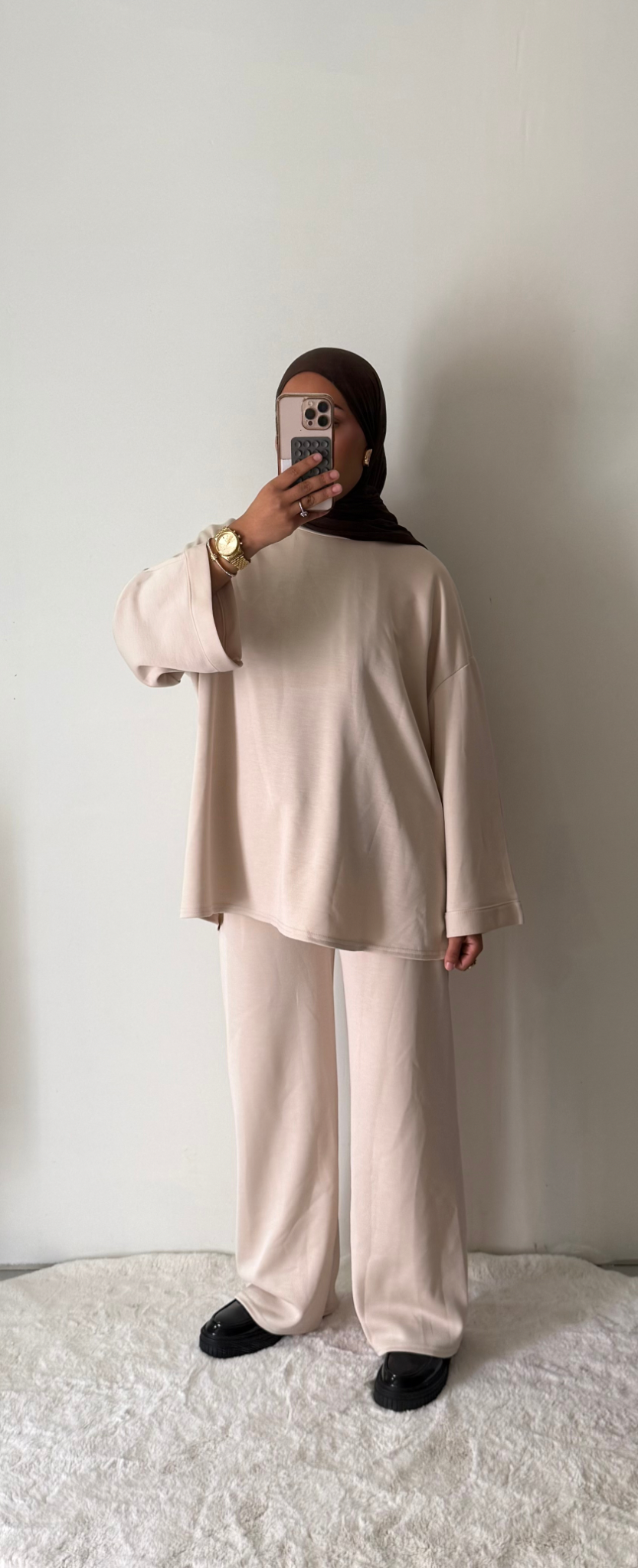 Ensemble t-shirt - Beige