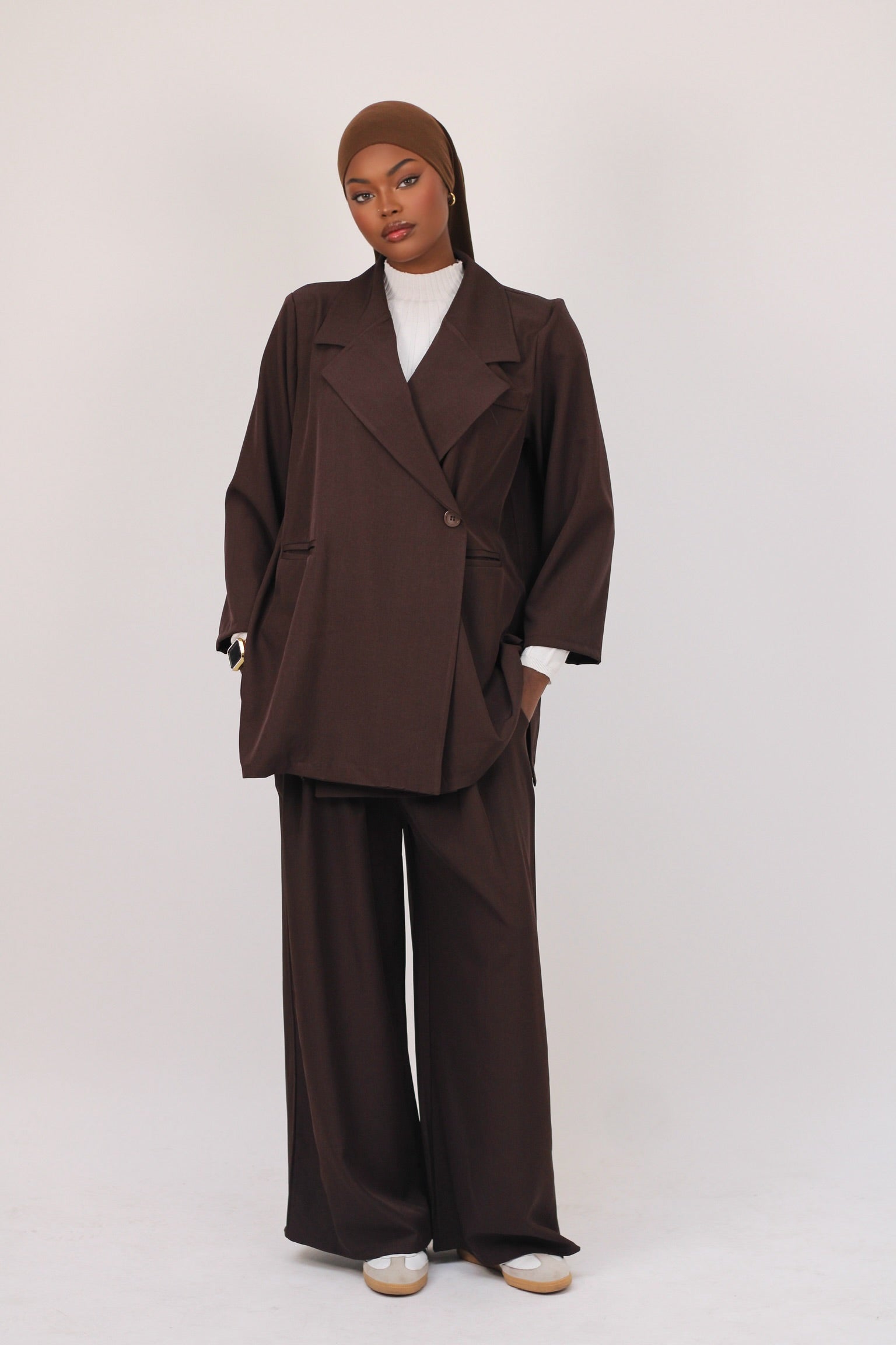 Tailleur - Marron
