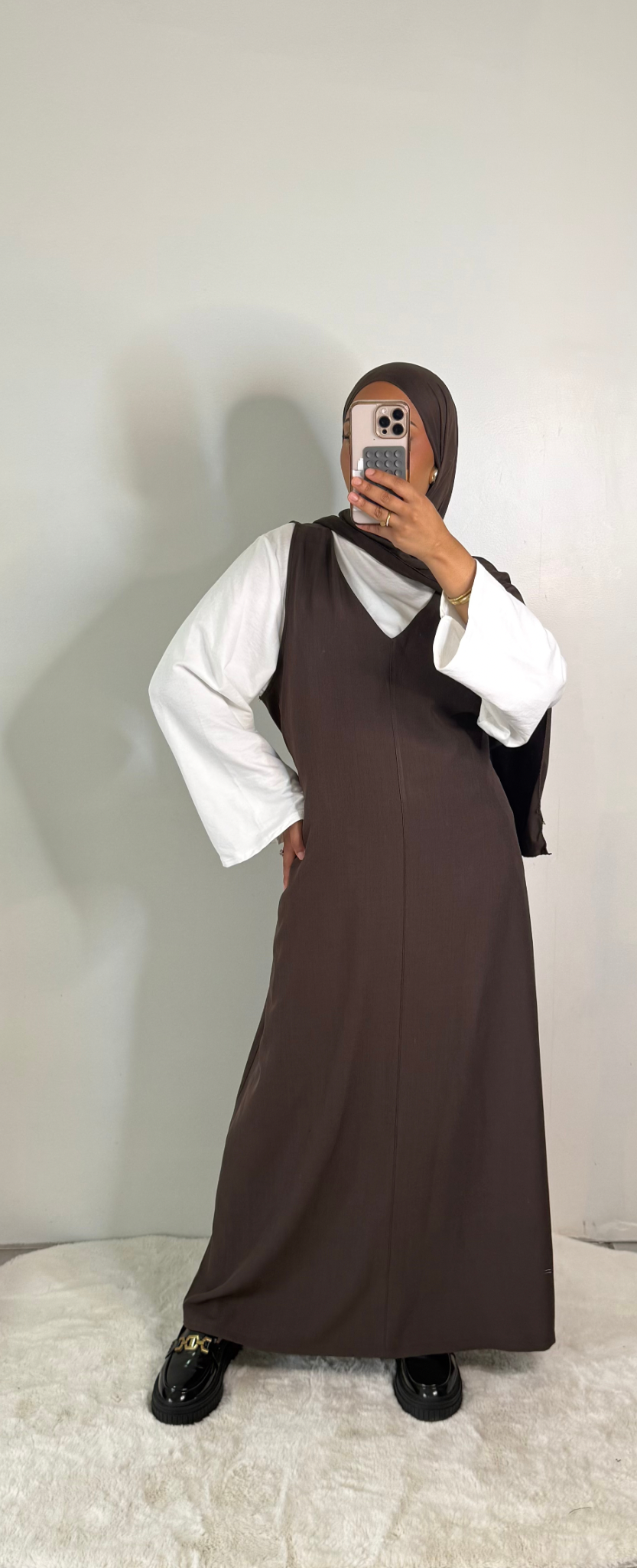 Ensemble t-shirt - Marron