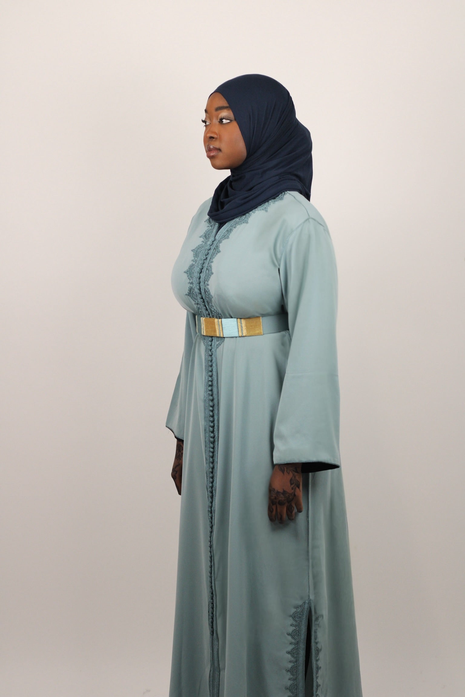 Kaftan Classique - Bleu