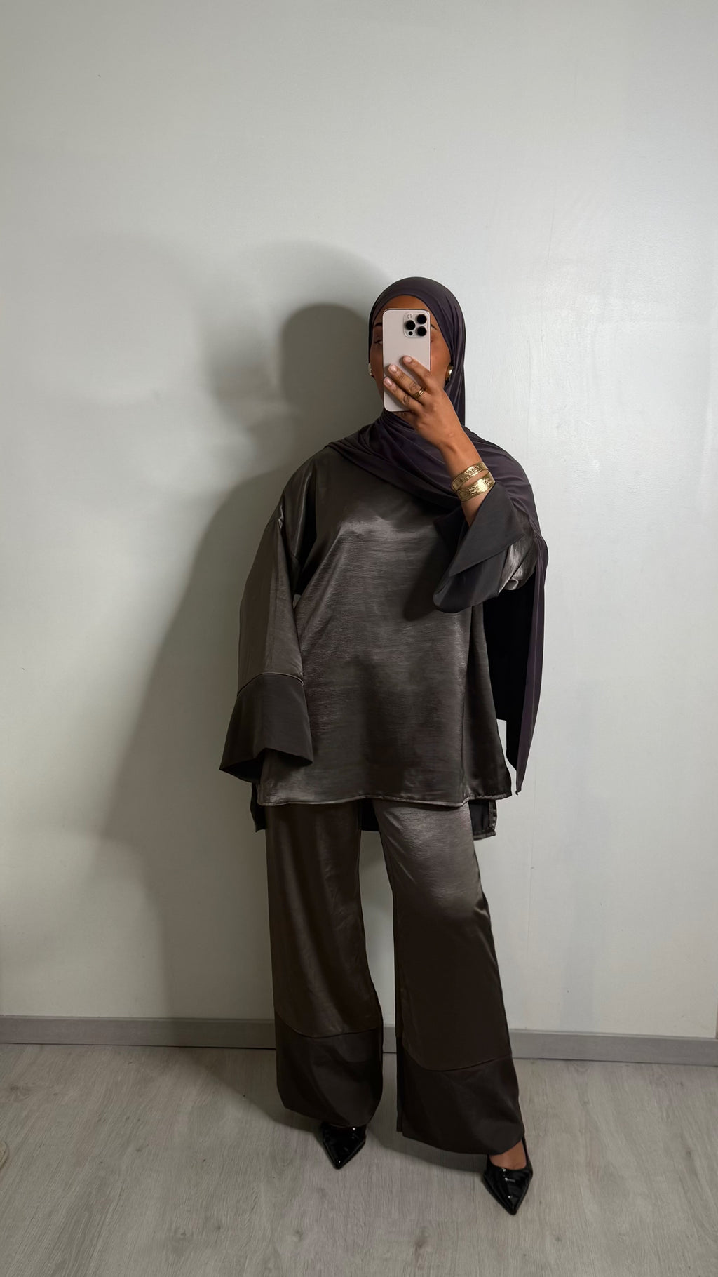 Ensemble deux pièces - Taupe