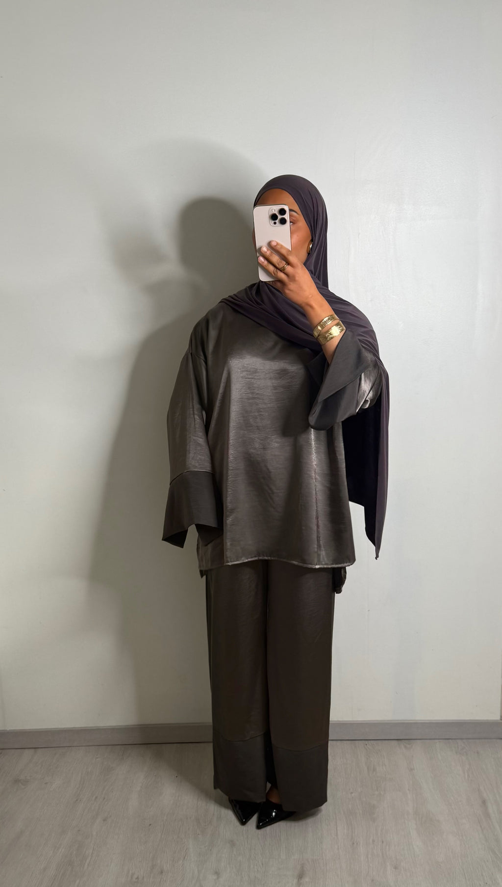 Ensemble deux pièces - Taupe