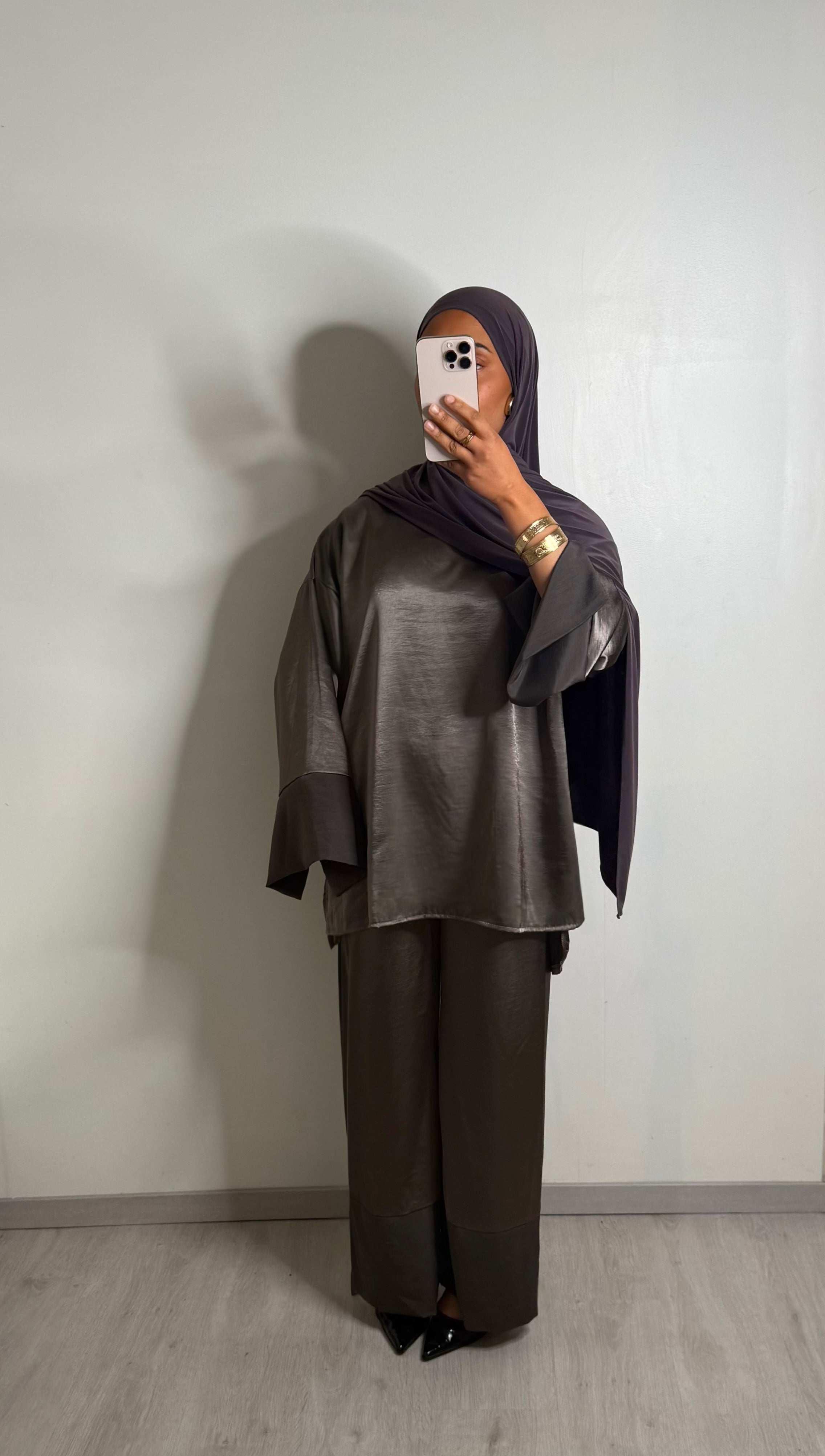 Ensemble deux pièces - Taupe