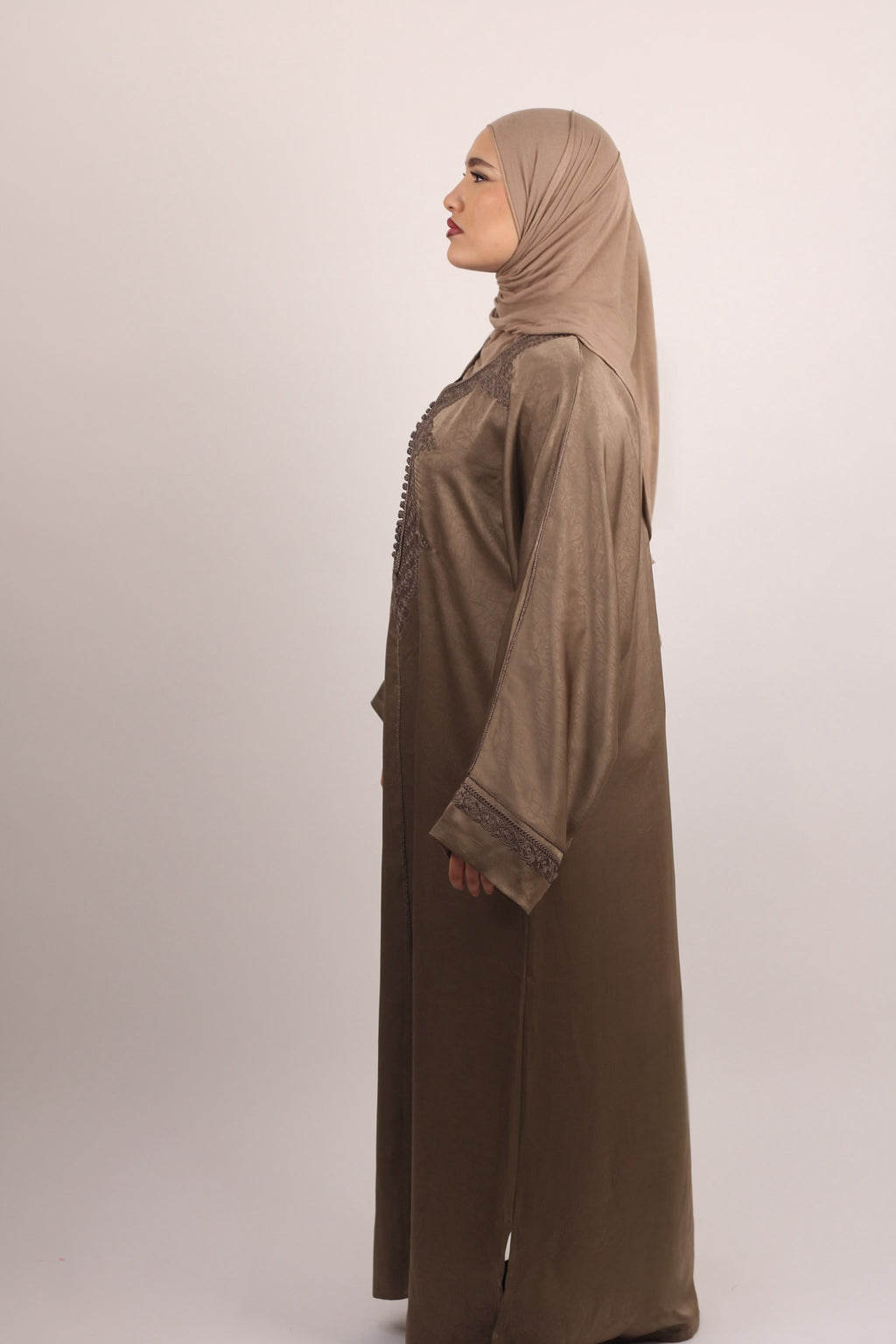 Gandoura Traditionnelle - Taupe