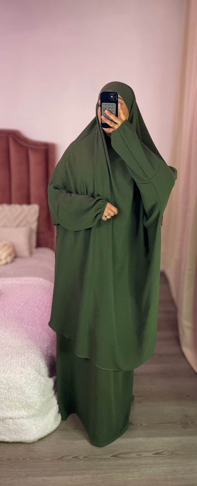 Jilbeb deux pièces - Kaki