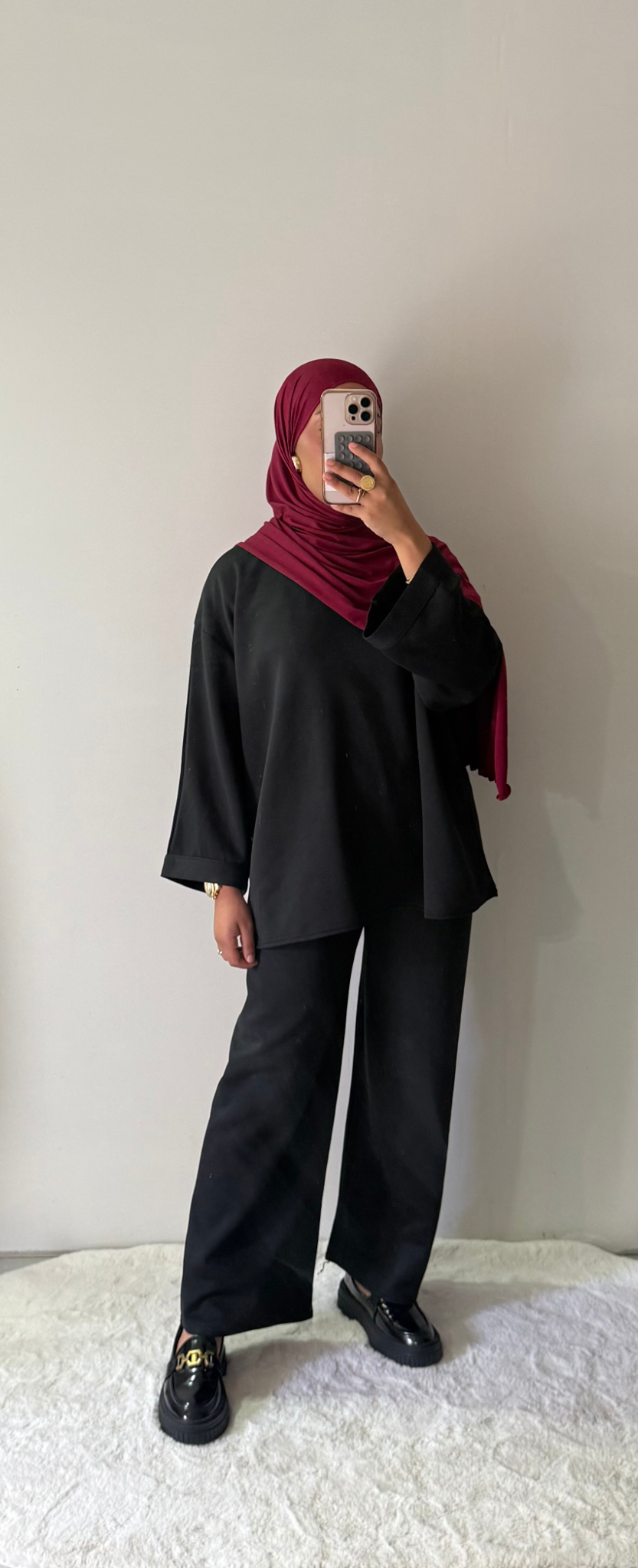 Ensemble t-shirt - Noir