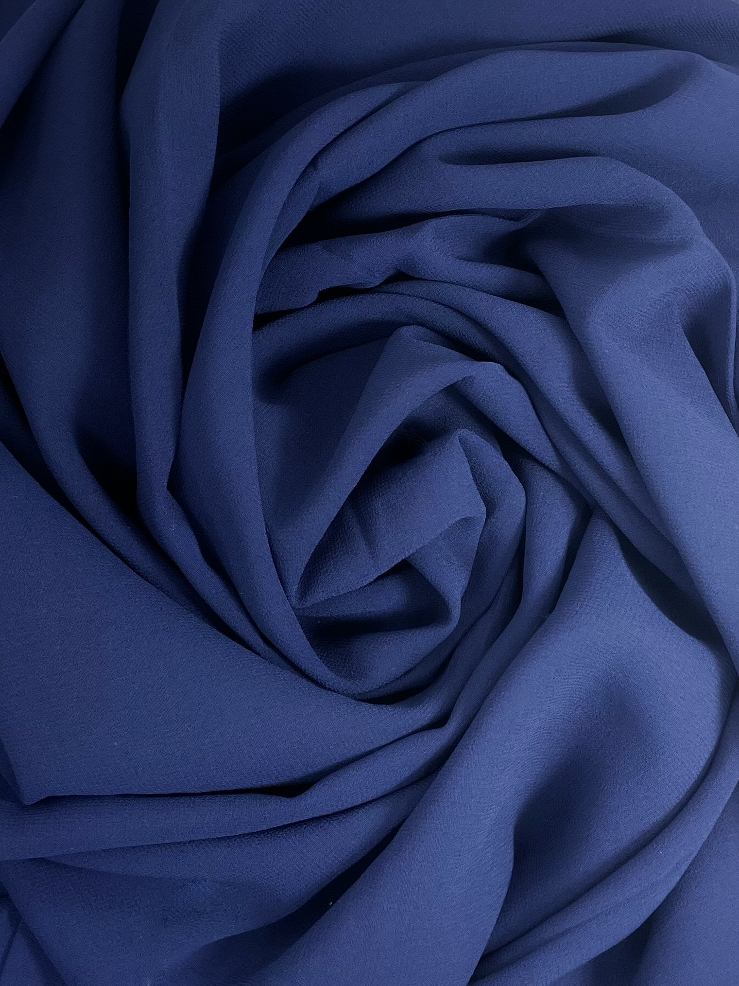 MOUSSELINE BLEU FONCÉ