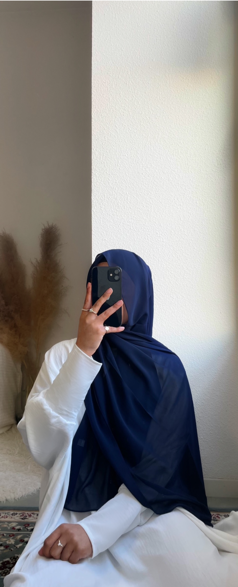 MOUSSELINE BLEU FONCÉ